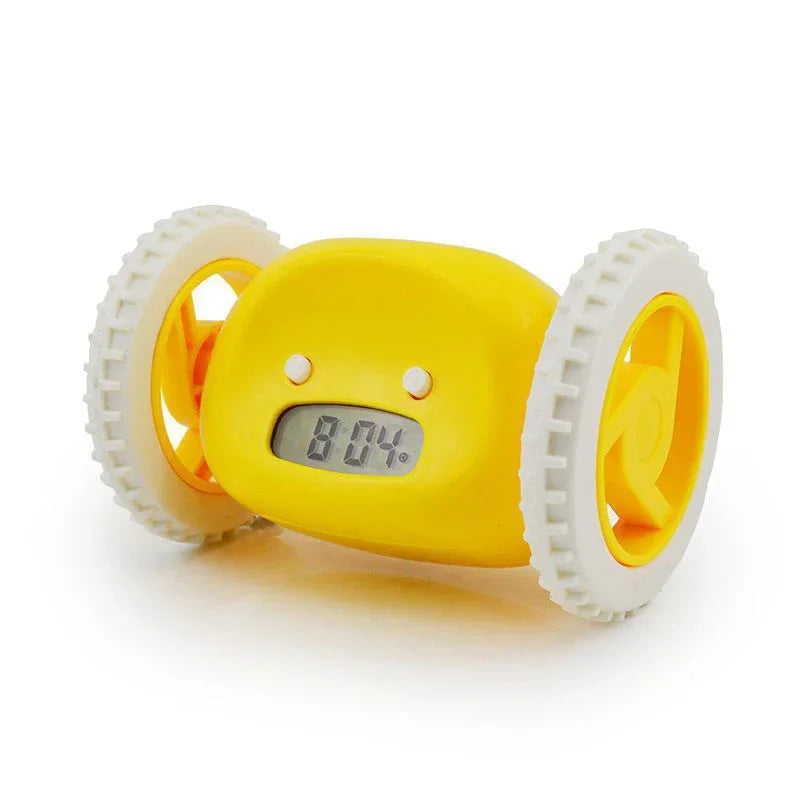 ⏰ CLOCKY™ – Runaway Alarm Clock on Wheels