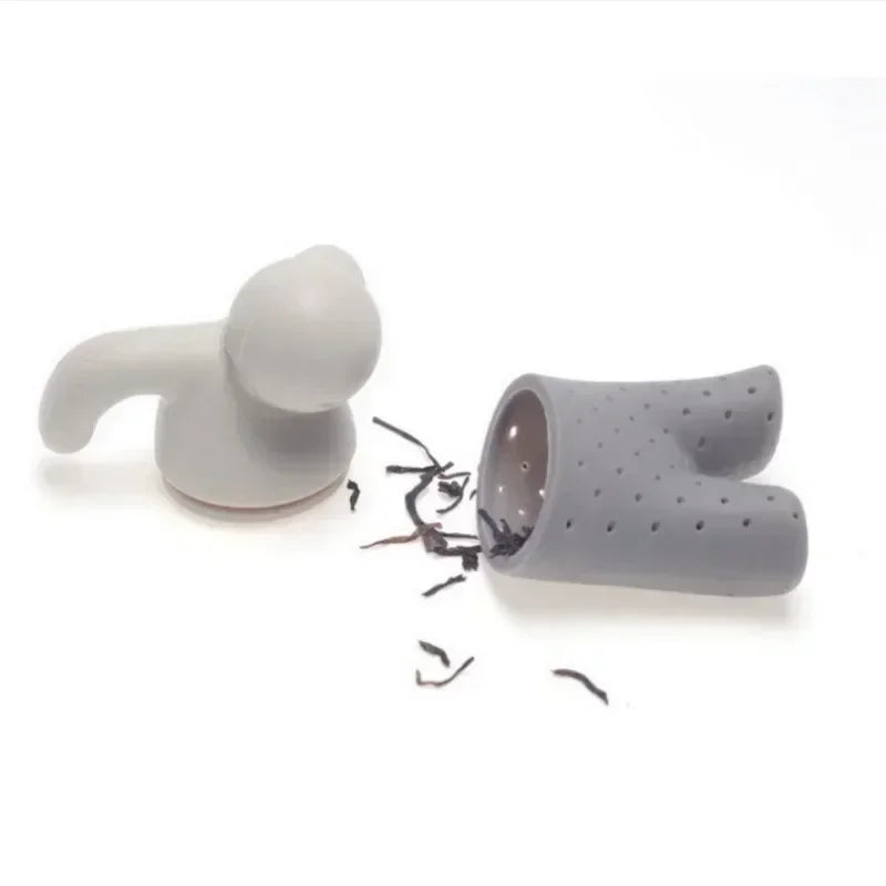 Mr. Tea™ – Silicone Leaf Tea Infuser Buddy