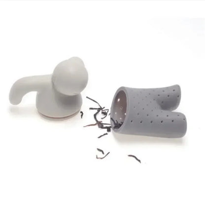 Mr. Tea™ – Silicone Leaf Tea Infuser Buddy