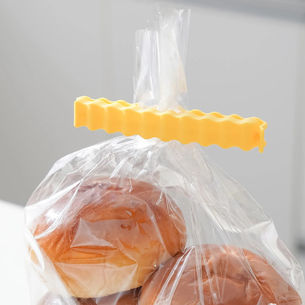 FryClip™ Magnetic Food Bag Sealer – Potato Shaped Clips for Freshness & Fun Storage
