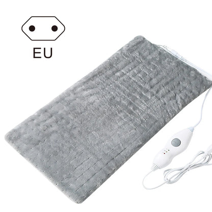Electric Blankets Portable Massaging Heating Pad Flannel Rectangular Vibrating Heat Pad For Office Home Heating Pad 30.5x61cm