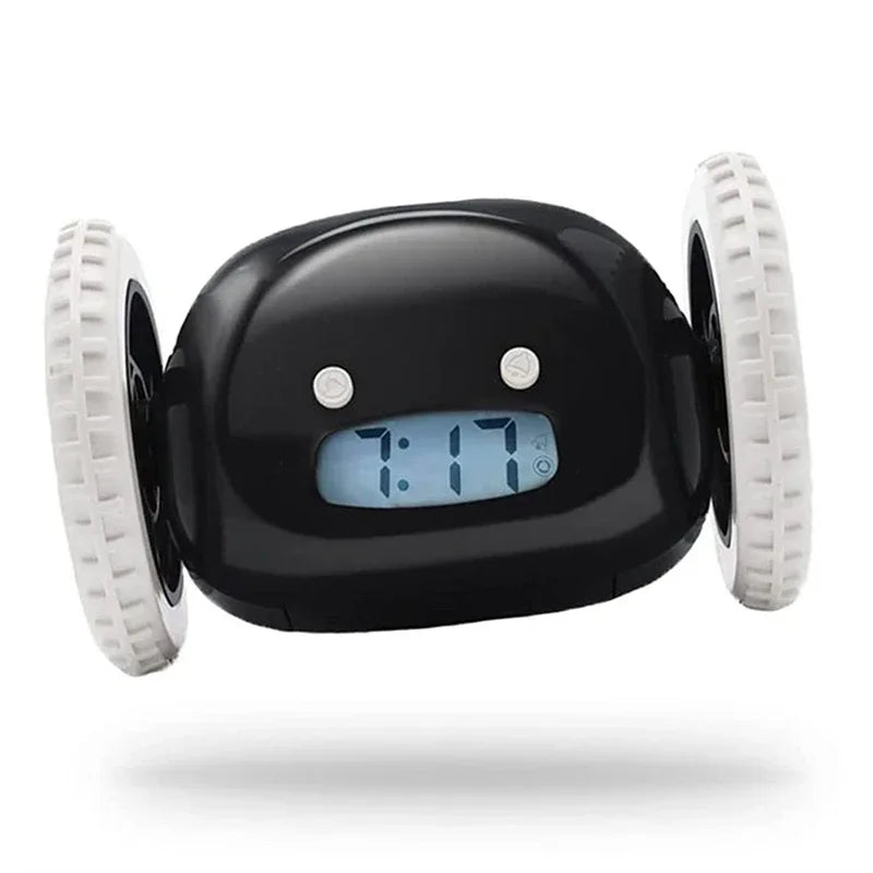 ⏰ CLOCKY™ – Runaway Alarm Clock on Wheels