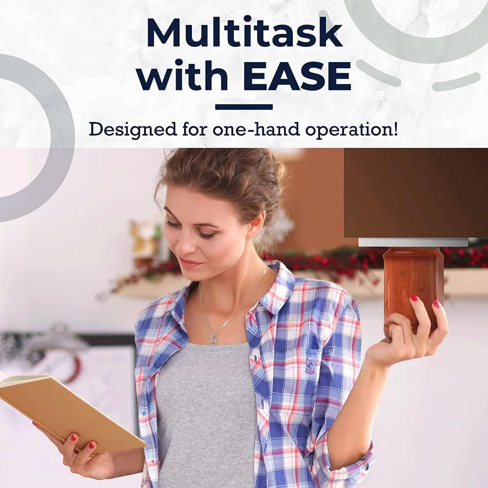 GripEase™ One-Handed Jar Opener – Effortless Opening for Weak Hands & Arthritis Relief