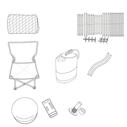 Full Body One Person Steam Sauna