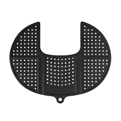 Assistive Tool for Cosmetics - Foldable Sink Cover with Silicone Makeup Brush Cleaning Pad Bathroom Storage  Bathroom Shelf