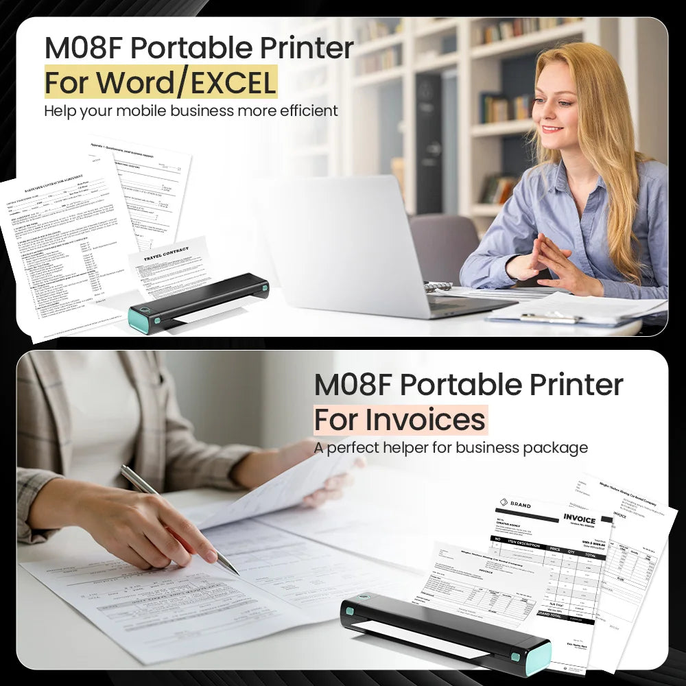 🎨 Inkless Precision — Phomemo M08F Wireless Tattoo Stencil Printer