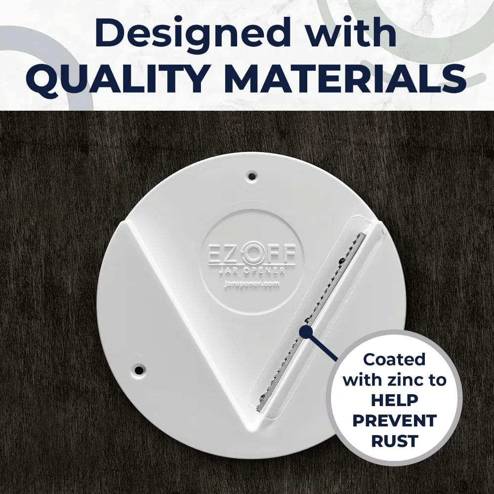 GripEase™ One-Handed Jar Opener – Effortless Opening for Weak Hands & Arthritis Relief